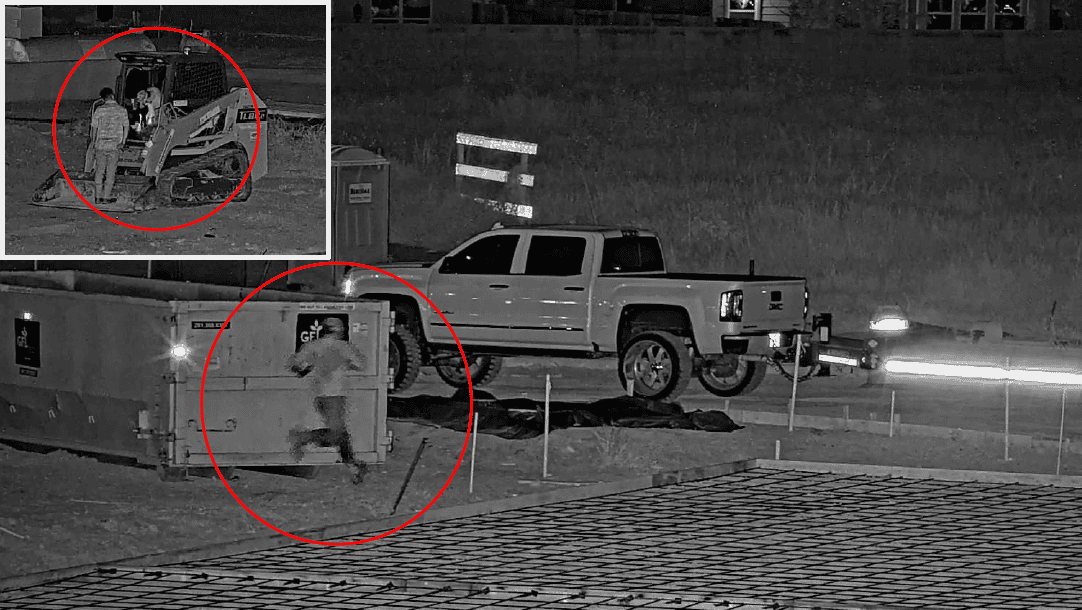 Zedcor Security Attempted Skid Steer Theft 2